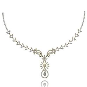 Diamond Necklace 18K Gold